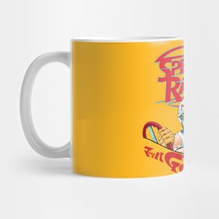 Go Speed Racer Retro Japanese Mug